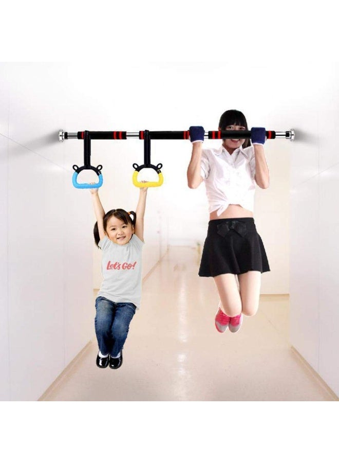 AVELORNOV Adjustable Telescopic Doorway Pull Up & Chin Up Bar for Home Gym Exercise (60-100 cm) - Image 4